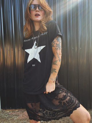 Sugar On Me Lace Trim Tank