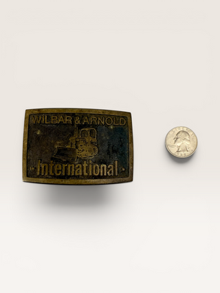 Wilbar & Arnold International Belt Buckle