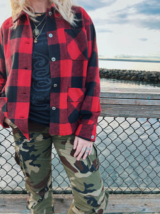 Tough As Nails Flannel Workwear Jacket