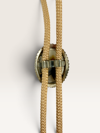 Vintage Montana Agate Bolo Tie