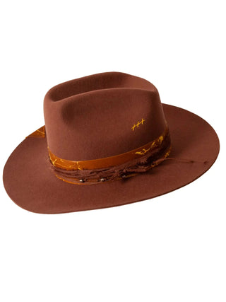 Ralston Cowboy Felt Hat Brown