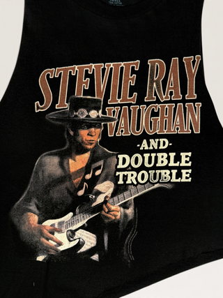 Stevie Ray Vaughan Chop Shop A-Line Muscle Tank