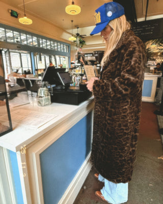 After Midnight Leopard Faux Fur Jacket