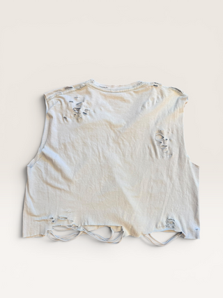 Morgan Wallen Chop Shop Distressed Crop Tank
