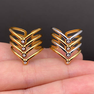 18k Layla Stacked Ring