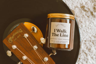 I Walk the Line Candle