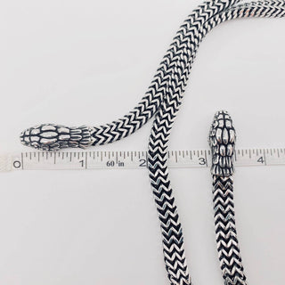 Punk Style Double Snake Head Men's Chain Necklace - MJ