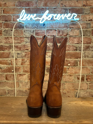 Dan Post Marlboro Men’s Cowboy Boots Size 12 Wide