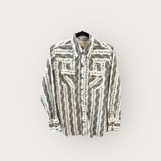 Vintage Men’s Dee Cee Brand Snap Up Shirt L