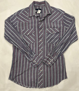 Vintage Men’s Wrangler Snap Up Shirt Size Medium