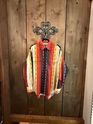 Vintage Men’s XL Wrangler Snap Up