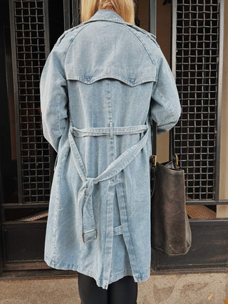 Hayes Denim Trench Coat