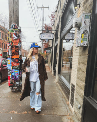 After Midnight Leopard Faux Fur Jacket