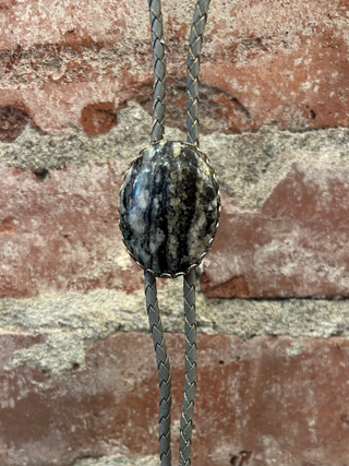 Polished Stone Bolo Tie