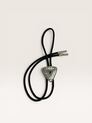 Vintage Silver Triangle and Black Onyx