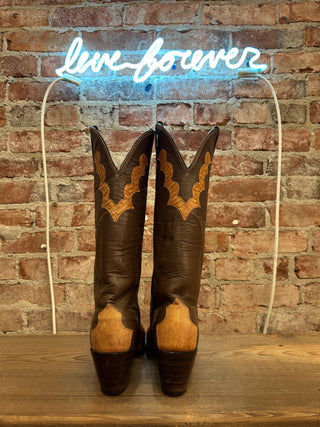 Vintage Justin Women’s Cowboy Boots Size 7.5