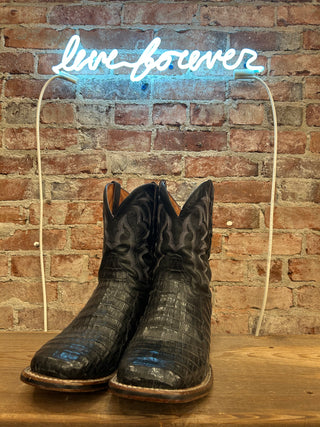 Dan Post Genuine Caiman Men's Cowboy Boots Size 15