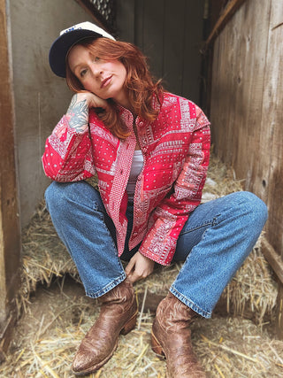 Jolene Paisley Quilted Jacket