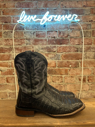 Dan Post Genuine Caiman Men's Cowboy Boots Size 15