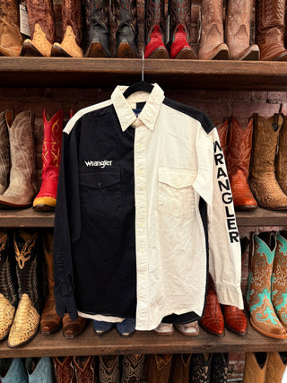Men's Vintage Wrangler Snap Up Sz M