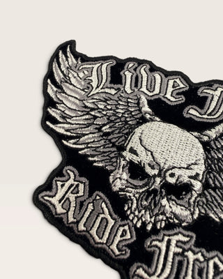 Live Free - Ride Free Patch