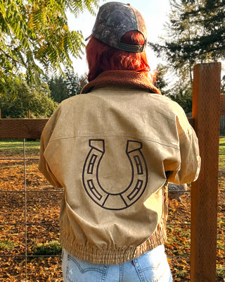 Badlands Sherpa-Collar Denim Jacket