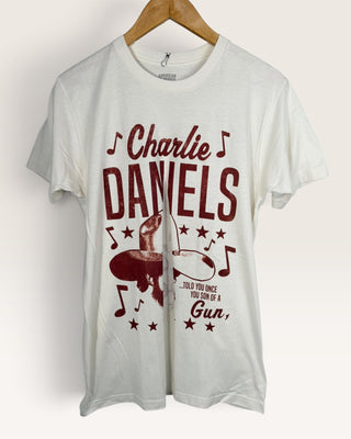 Charlie Daniels Front Cut Chop Shop T-Shirt