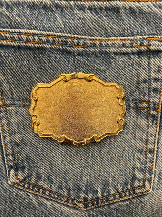 Gold Frame Belt Buckle