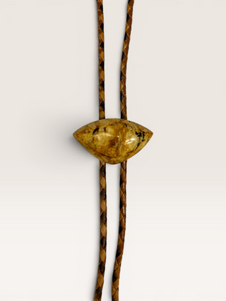 Vintage Yellow Beryl Bolo Tie