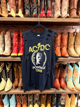 Chop Shop AC/DC Power Outage DistressedT-Shirt