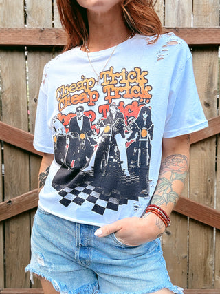 Chop Shop Cheap Trick Cropped T-Shirt