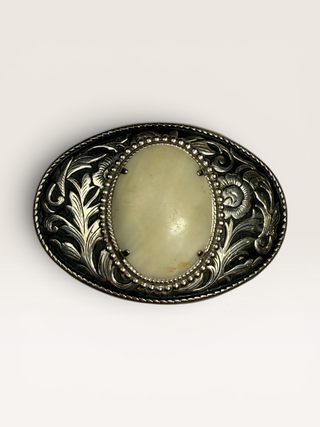 Vintage Mother of Pearl Belt Buckle