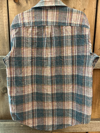 Vintage Men’s Wrangler Snap Up Shirt L