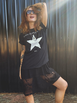 Sugar On Me Lace Trim Tank