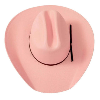 Pioneer Pink Straw Cowboy Hat