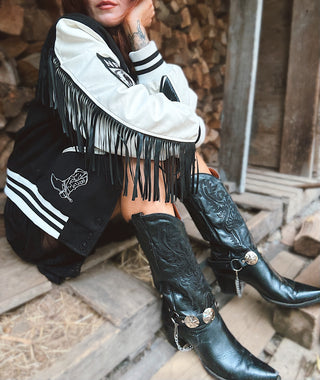Rodeo Fringe Varsity Jacket
