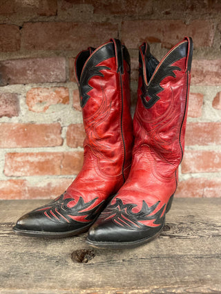 Code West Cowboy Boots Men's Size 8-8.5 / Women's Size 9.5-10