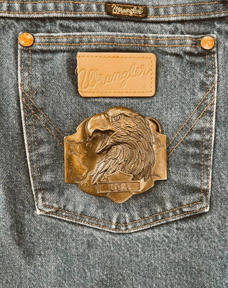 USA Eagle Belt Buckle