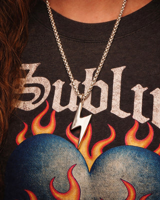 TCB Lightening Bolt Necklace