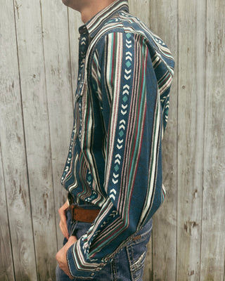 Vintage Men’s Wrangler Snap Up Shirt Size Medium