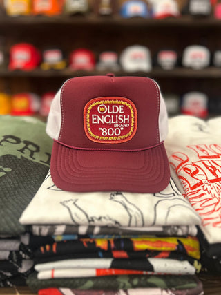 Olde English Patch Trucker Hat