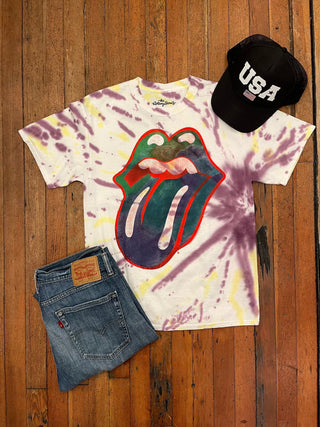 Rolling Stones Tie-Die Tongue T-shirt