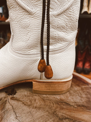 Wooden Face Bolo Tie