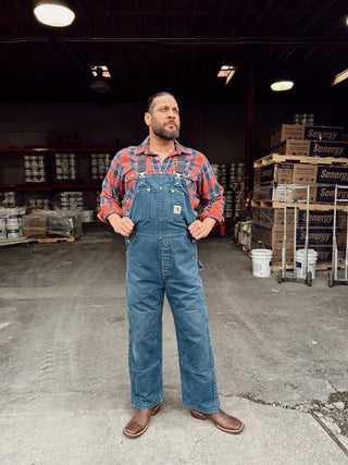 Vintage Carhartt Overalls Sz  39 x 29