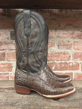 JB Dillon Genuine Alligator Cowboy Boots Women's Size 8.5