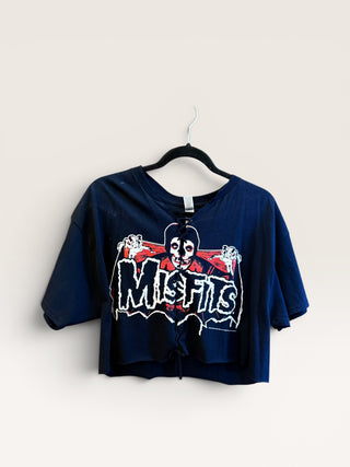 Chop Shop Lace-Up Misfits T-Shirt