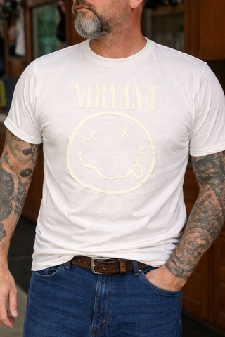 Nirvana Smiley Face T-Shirt