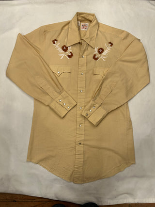 Vintage Western Fashions Men’s Snap Up Shirt Size Medium