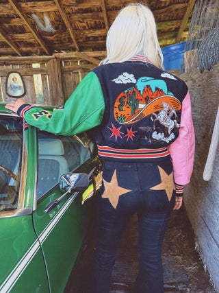 Wild & Free Varsity Jacket