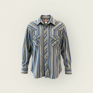 Vintage Men’s Wrangler Snap Up Shirt L